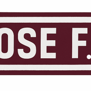 Rose FC knitted scarf