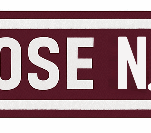 Rose NC knitted scarf